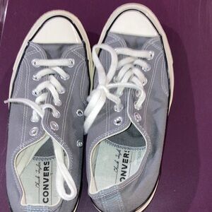 Converse All Star Gray and White Sneakers